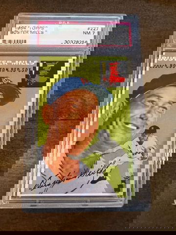 1954 Topps Buster Mills - PSA 7