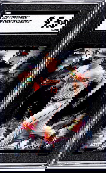 2024 Topps Finest Heston Kjerstad #248 RC SGC 9.5