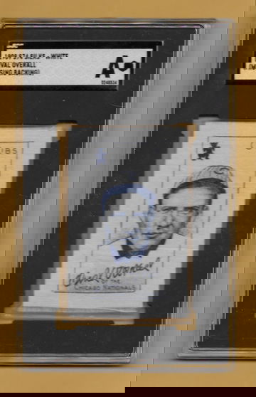 1909 S74 Silks-White Orval Overall SGC A