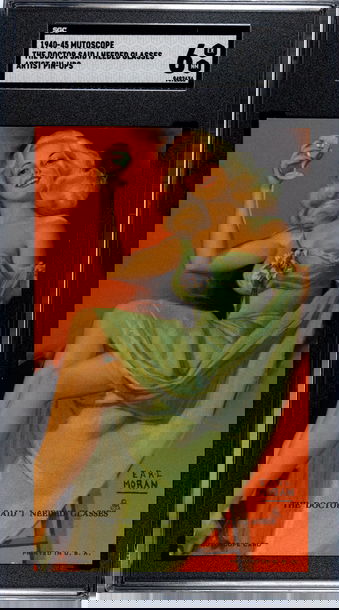 1940-45 Mutoscope Artist Pin-ups The Doctor Said I Needed GlassesSGC 6 EXMT