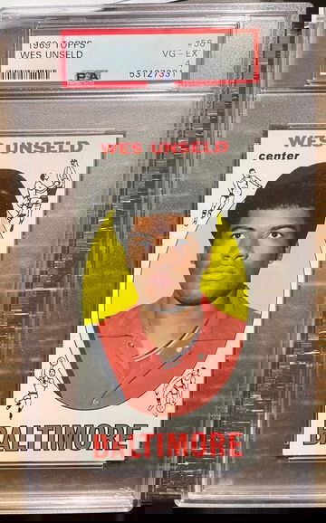 1969 Topps #56 Wes Unseld PSA 4