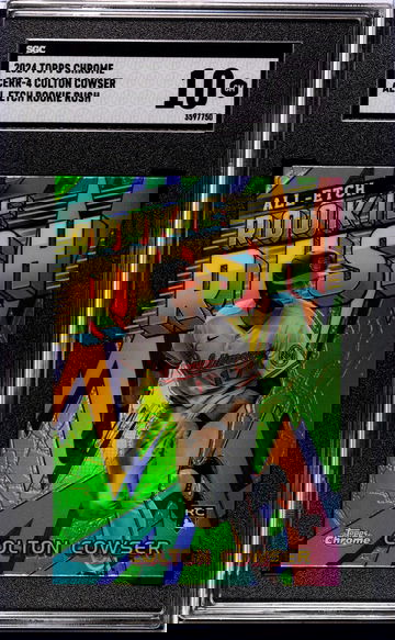 2024 Topps Chrome All-Etch Rookie Rush Colton Cowser #CERR-4 RC SGC 10