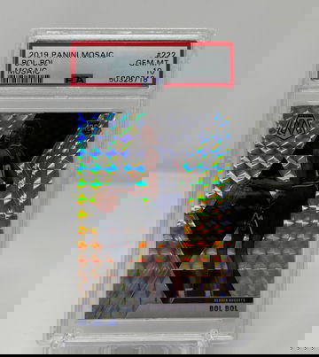 2019 Panini Mosaic Bol Bol Mosaic RC PSA 10 GEM MT (Canada) 