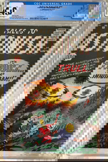 Tales to Astonish #21 (1961) CGC 4.0 -- Hulk prototype story; Lee, Kirby, Ditko