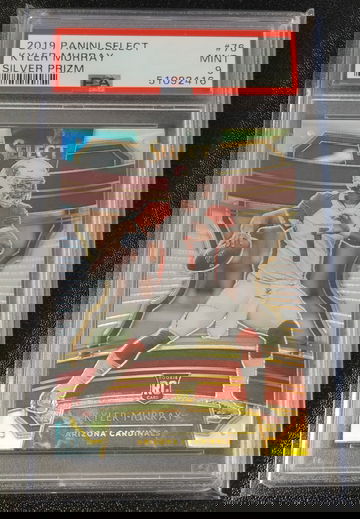 KYLER MURRAY 2019 SELECT SILVER PRIZM ROOKIE #76 PSA 9