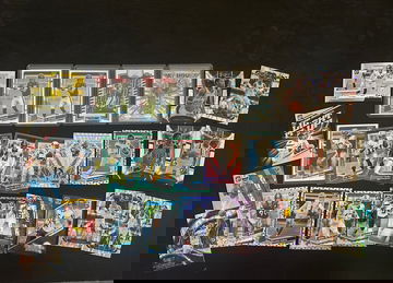 2023-24 FOOTBALL / BASKETBALL COLOR LOT 113