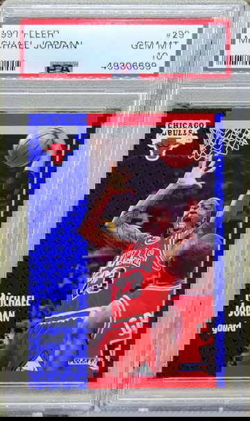 1991 Fleer Michael Jordan #29 PSA 10 Gem-Mint