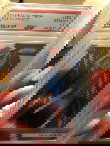 Luka Doncic 2018 Prizm PSA 10