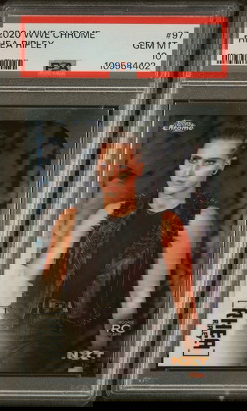 Rhea Ripley 2020 Topps WWE Chrome #97 PSA 10