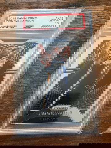 PSA 10 Zion Williamson 2019 Prizm #248