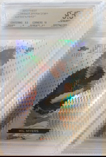 2013 Finest Orange Refractors #33 Wil Myers 37/99 Rookie Rc BGS 9.5 GEM MINT