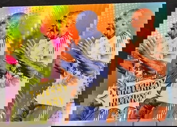 2024 Topps Finest MLS THIERRY HENRY Pop Art New York Red Bulls Refractor #PA-12