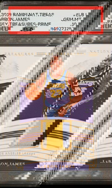 Lebron James /10 Prime Patch PSA 10