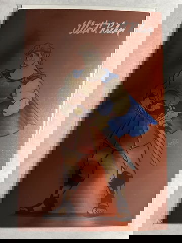 Hercules #1 Virgin Foil Variant | Alessandro Ranaldi Cover | Signed by Elliot Kalan | Disney | COA