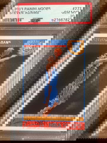2013 Steven Adams Panini Hoops Rookie PSA 10
