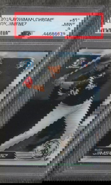 2019 Bowman Chrome Eloy Jimenez PSA 9