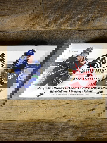 2019-20 Upper Deck SP Authentic Hockey Hobby Box