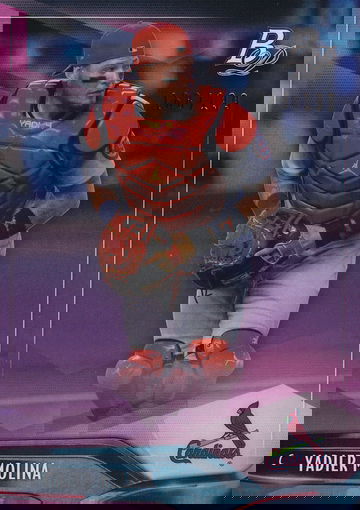 2021 Bowman Platinum Yadier Molina #97 Pink Refractor 168/199