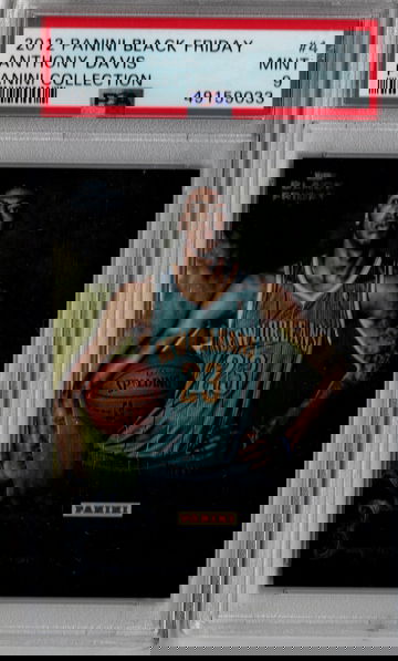 2012 Panini Anthony Davis Black Friday PSA 9