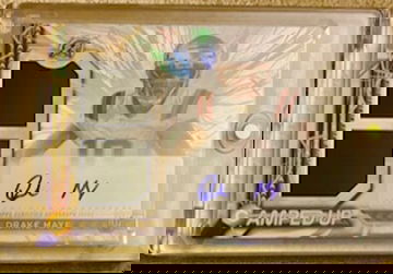 Drake Maye - Amped Up Patch Auto