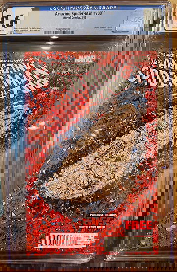 Amazing Spider-Man #700 CGC 9.6