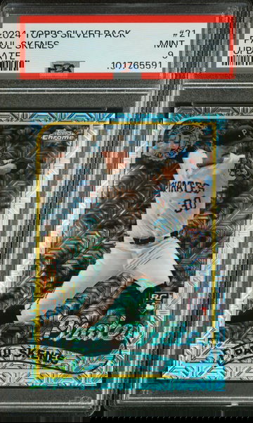 2024 Topps Silver Pack 1989 Chrome Promo Update Paul Skenes #T89CU21 PSA 9