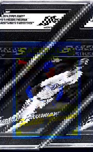 2024 Topps Finest '93 Finest What If Prototypes Freddie Freeman #93-4 SGC 10