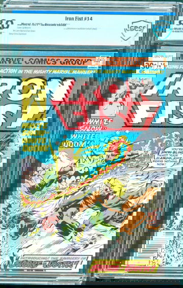 Iron Fist #14 (1977) CBCS 8.0 -- O/w to white; 1st Sabretooth (Creed)