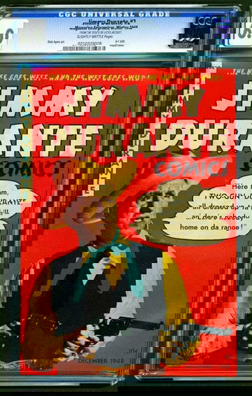 JIMMY DURANTE #2, CGC 7.5 VF-