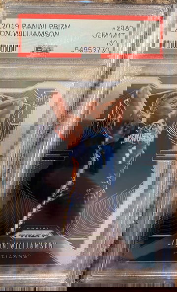 2019 Prizm Zion Williamson PSA 10 Rookie Card