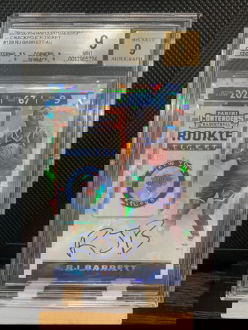 2019-20 RJ Barrett Panini Contenders Cracked Ice Ticket #24/25