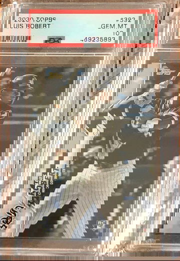 2020 Topps Luis Robert PSA 10