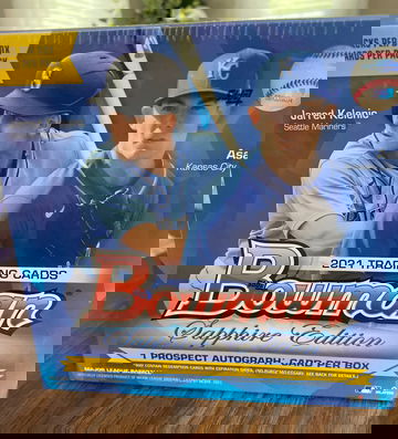 2021 Bowman Sapphire Box