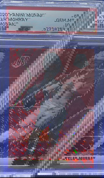 2020 Panini Mosaic Kyler Murray Red Prizm PSA 10 Gem Mint Arizona Cardinals SP