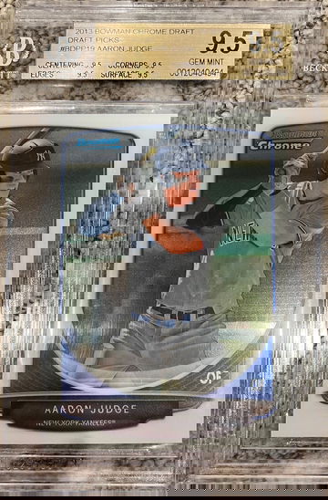 2013 Bowman Chrome Aaron Judge BGS 9.5