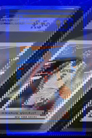 2020-21 Panini Donruss #213 Immanuel Quickley SGC 9.5