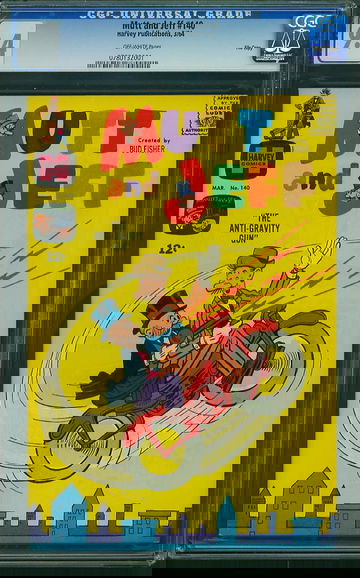 MUTT AND JEFF #140, CGC 9.4 NM