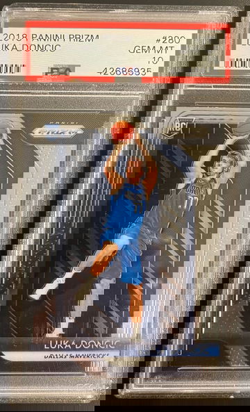2018 Luka Doncic Prizm PSA 10