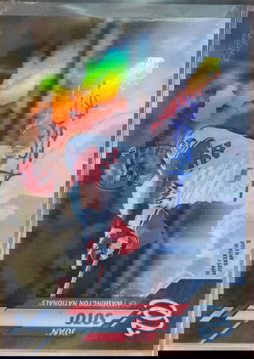 2020 Topps Chrome Juan Soto Gold Auto Refractor /50