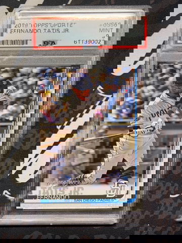 2019 Topps Update Fernando Tatis Jr. Rookie Card PSA 9