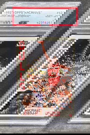 Topps Archives Michael Jordan - 1984 style PSA 8