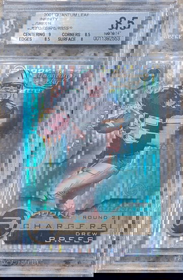 2001 Quantum Leaf Infinity Green DREW BREES 65/75#202