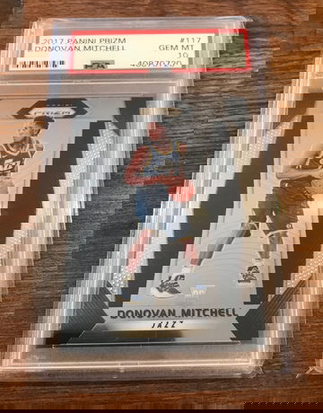 PSA 10 Donovan Mitchell 2017 Prizm #117