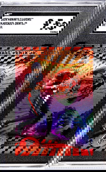 2024 Panini Illusions #4 Michael Penix Jr. Retail SGC 9.5