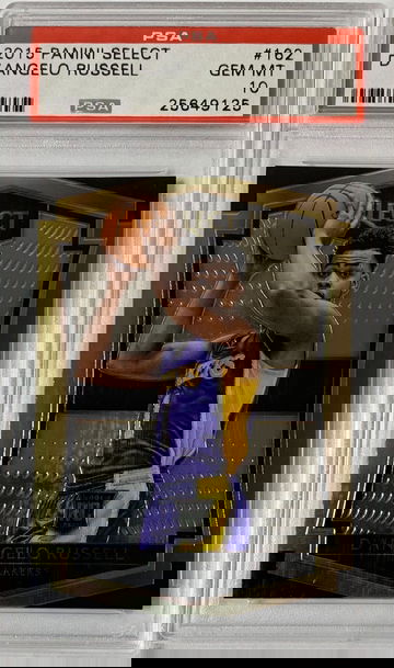 2015 Panini Select D'Angelo Russell PSA 10 Gem Mint #162