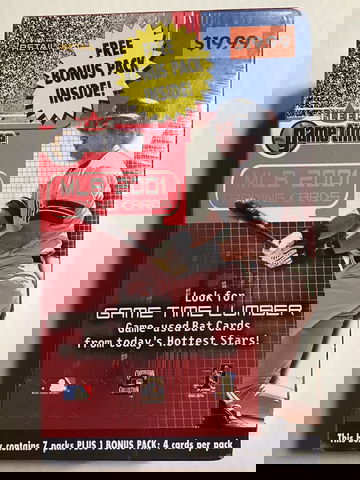 2001 Fleer Game Time Baseball Retail Box