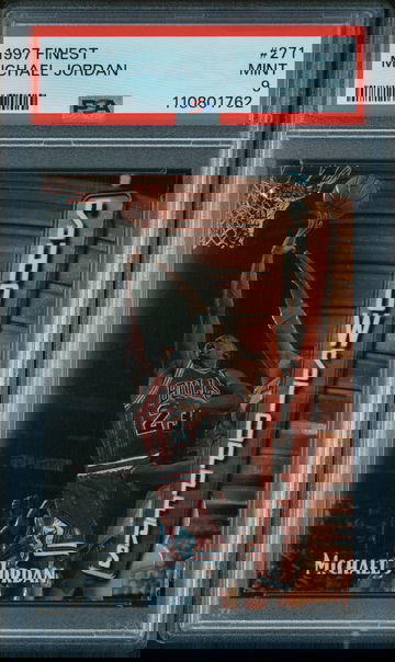 1997 Finest Showstoppers Michael Jordan #271 PSA 9