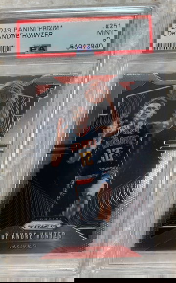 2019 Panini Prizm DeAndre Hunter PSA 9