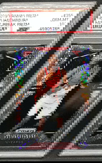 Rui Hachimura 2019 Prizm Fast Break PSA 10 Rookie