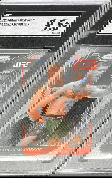 Conor McGregor 2021 Prizm UFC #30 SGC 9.5 Mint +